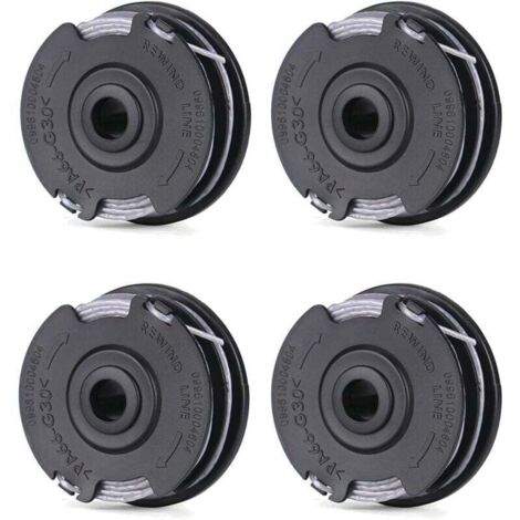 Lot de 4 bobines de Fil de Coupe 6 m de Rechange pour Bosch Art 24 27 30 30-36 LI débroussailleuse No.F016800351 (1/4)