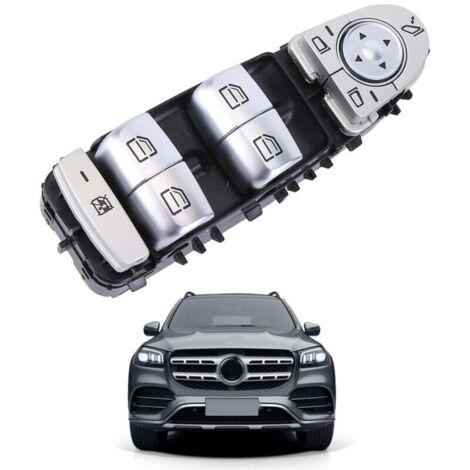 Interrupteur de Leve Vitre Interrupteur de fenêtre Electrique compatible avec C-Klasse EQC GLC W205 S205 N293 X253 C253 Interrupteur de commande de vitre électrique A2059056811, Non original