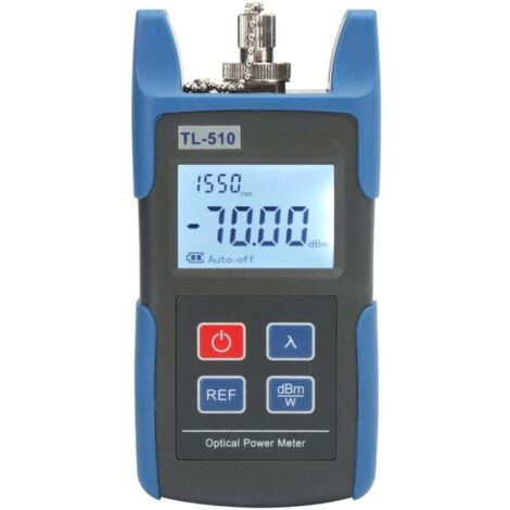 Compteur de puissance optique Détecteur de puissance optique haute précision Instrument de mesure 70+10dBm(batterie non incluse) (1/4)