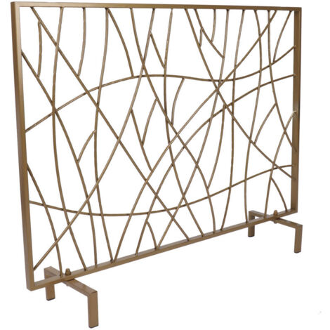 Pare feu cheminée,style moderne, Pare-étincelles cheminée, (1/4)