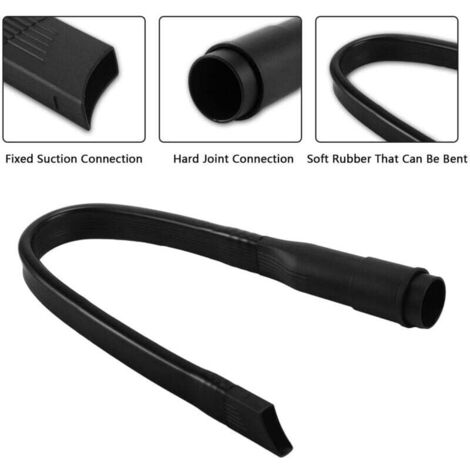 Suceur Plat Flexible 62 Cm Pour Aspirateur - Buse Extra Longue Universelle 32/35 Mm