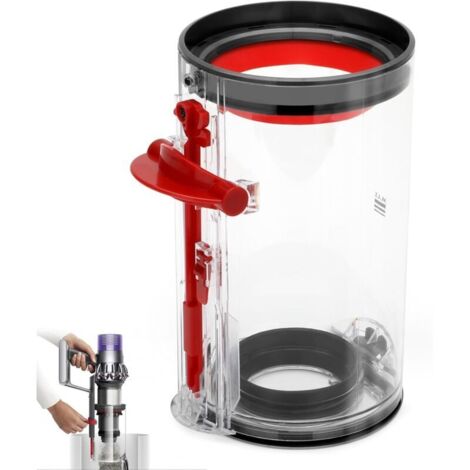Bac à Poussière Transparent de Haute Qualité pour Dyson Aspirateurs V11 V15 SV14 SV15 SV22, pour Dyson V11 V15 SV14 SV15 SV22 Accessoires Aspirateur, Pièces Détachées pour Dyson (1/4)