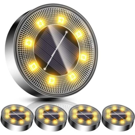 5 lampes solaires d'extérieur, lampes solaires de jardin au sol étanches, lumières de décoration de pelouse adaptées (1/4)