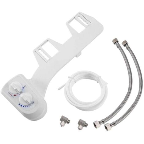 Buse chaude/froide - Accessoire de toilette non électrique pour siège de salle de bain à pulvérisation d'eau (1/4)