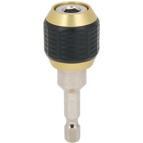 Support de foret, adaptateur de changement rapide d'extension de foret avec tige hexagonale 1/4 po pour perceuse électrique(60mm) (1/4)