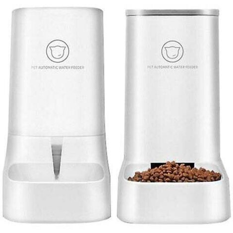 Mangeoire automatique et accessoires de distributeur d'eau Mangeoire automatique Nourriture sèche pour chat Bol d'eau pour chien (1/5)