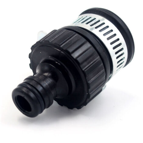 adaptateur tuyau arrosage robinet cuisine, raccords de robinet ronds, raccords de tuyau d'arrosage, en caoutchouc de haute qualité, peut être connecté à n'importe quel robinet de 14-24 mm (1/2)