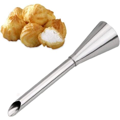 Crème Glaçage Piping BUSE 1pc en acier inoxydable de petit gâteau Puffs injection russe Seringue Puff BUSE pâtisserie outil (1/4)