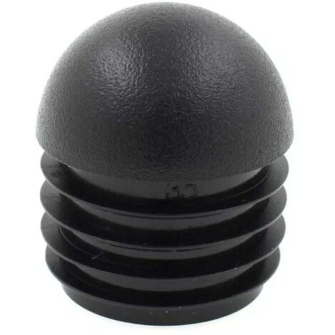 16 Pièces - Toutes Tailles - Inserts Bombés en Tube Rond Embouts Bouchons Bouchons pour Pieds de Meubles de Chaise de Table (22mm) (1/4)
