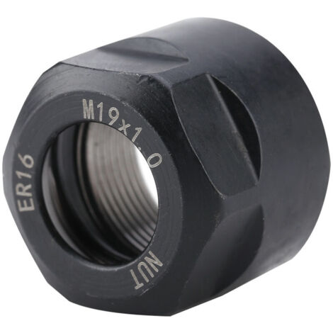 Écrou de Source ER16-A(M19) un type Collet Écrous hexagonaux de serrage pour CNC Mandrin de fraisage support Tour (1/4)