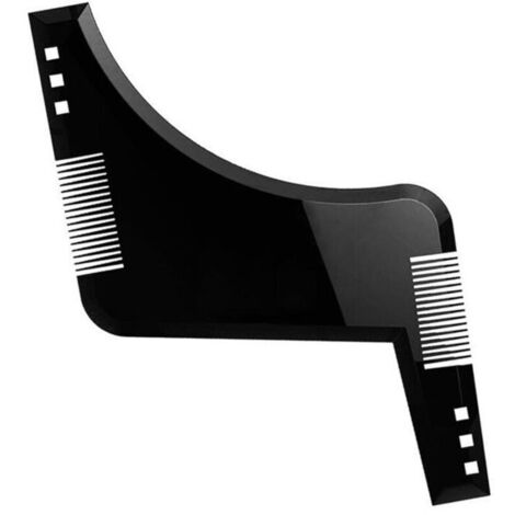 Peigne Pochoir Barbe Homme par - Accessoire de Rasage et d’Entretien de Contour de Barbe (1/4)