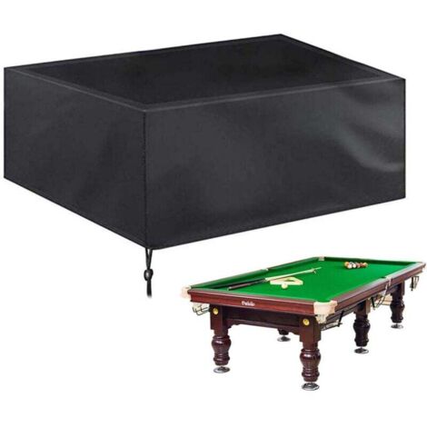 Housse de protection imperméable et résistante aux déchirures pour table de billard (260 x 135 x 82 cm) (1/4)