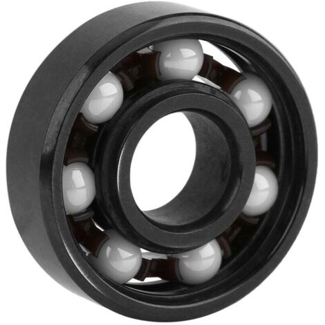 608 Mini Roulement à Billes Hybride en Céramique en Acier avec des Boules pour le Jouet de Bout du Doigt 8x22x7mm (1/4)