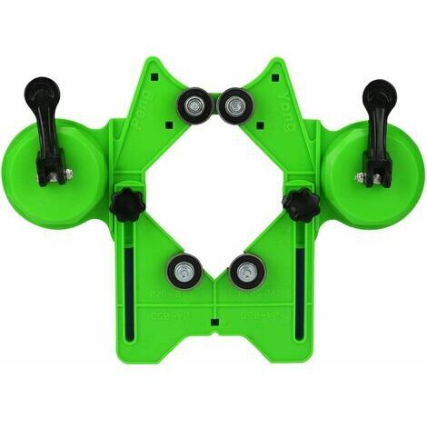 Localisateur de trou de foret - Foret diamanté de 4 à 83 mm Ouvertures de guide de scie Support de centrage Localisateur,1 pièce, vert (1/5)