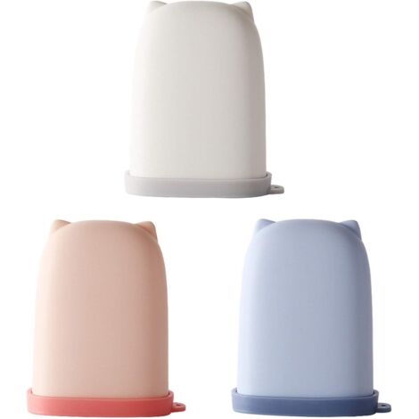 3Pcs porte savon,boite savon voyage,Portable Personnels Voyage Salle De Bains Fournitures en Plein Air (1/5)