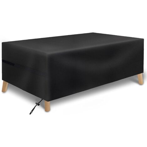 Housse Salon de Jardin, Housse de Protection Imperméable pour Meubles de Jardin, Tissu Oxford Résistant Aux Intempéries (170x94x70cm) (1/5)