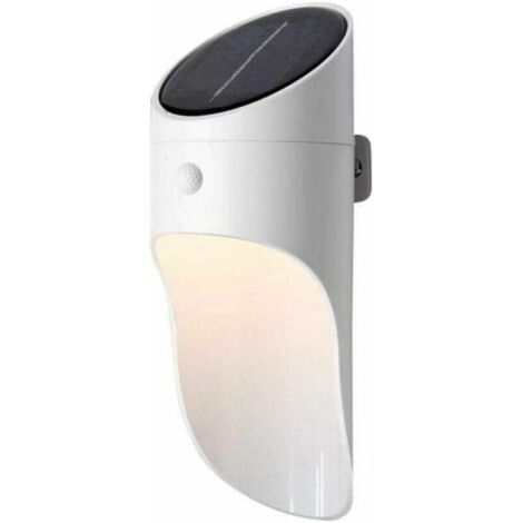 Applique murale solaire créative d'extérieur, lumière solaire LED, étanche, avec corps humain, induction, blanc, une applique murale (1/5)