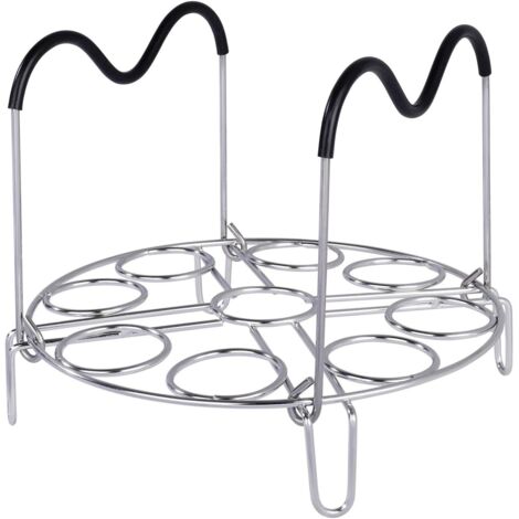 Tapis de bac à vadrouille avec poignée en silicone résistant à la chaleur compatible avec les accessoires (1/5)