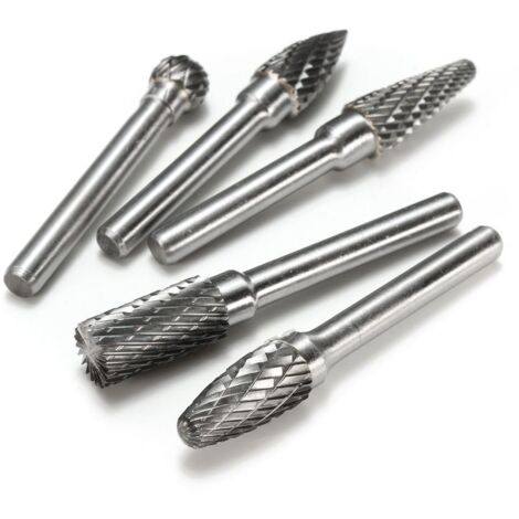 5X 1/4" Foret Rotatif Cnc Gravure Défonceuse (1/4)