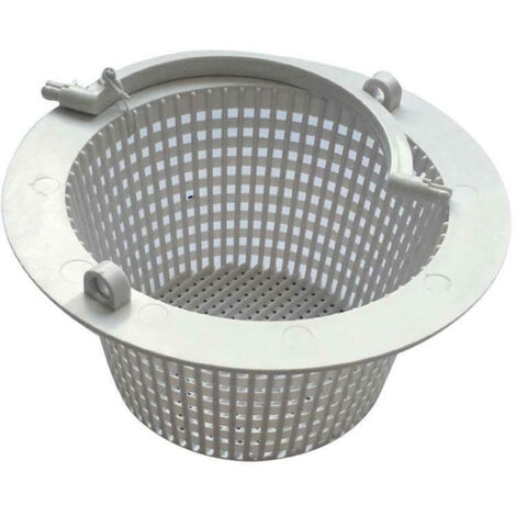 Panier d'écumoire de piscine en plastique Panier d'écumoire de remplacement universel (1/4)