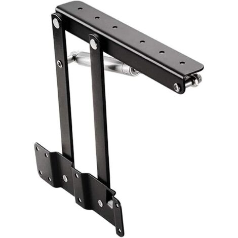Accessoire de levage,1 paire Nouvelle table de café Cadre de levage Pliage Souleve Haut Mécanisme Hydraulique Buffer Charnière Matériel Set plus 50kg (1/4)