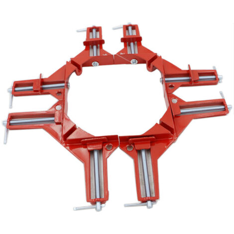 4pcs 90 Degrés angle droit Clamp Cadre photo Coin (1/5)