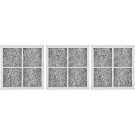 Filtre à air de réfrigérateur 3 pièces de rechange pour filtre à air pour LG LT120F Elite 469918, congélateur (1/5)