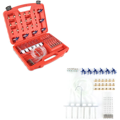 Testeur d'Etancheite Kit Diagnostique Testeur Injecteur Carburant Diesel Common Rail 24 Adaptateurs (1/5)