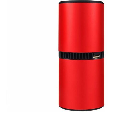 Purificateur d'air pour voiture à sept places ou espace dans un rayon de 10² rouge (1/5)