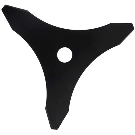 Lame de coupe de tondeuse à gazon 10 pouces à 3 dents, brosse de coupe, disque de coupe, accessoires d'outils de jardin domestique (1/5)