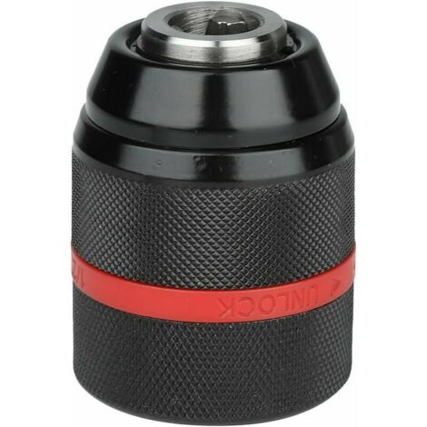 Mandrin de Perçage Auto-serrant, Mandrin de Perceuse à Main sans Clé, Monture Mandrin Universel sans Clé Multi-changement Rapide de 13 Mm, Mandrin de Perceuse à Main à Usages Multiples (1/5)