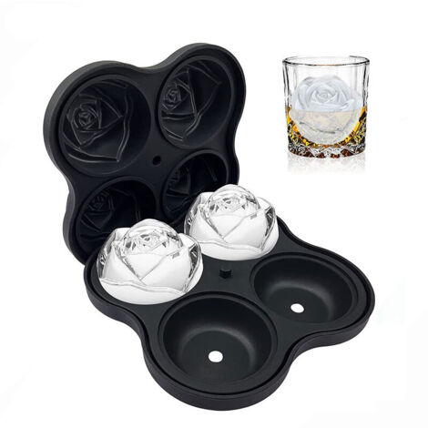 Grand moule à glaçons en Silicone de 6cm, forme de fabricant pour gâteaux, bonbons, Pudding, chocolat, plateaux à glaçons (1/5)