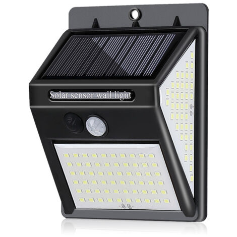 Lampe solaire 144LED IP65 Jardin extérieur (1/5)