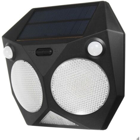 Solaire Eclairage Lampe Mural PIR Mouvement Imperméable Jardin Extérieur (1/4)