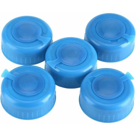 Bouchon Bouteille Eau Capuchon Distributeur Fontaine Accessoire Replacement Anti Splash Lids 3-5 gallons 5Pcs Carivent (1/5)