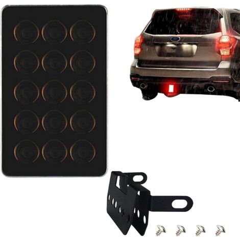 Lumière de remorque LED carrée étanche Feux arrière à LED Haute luminosité faciles à Installer - Feux de freinage LED durables pour Voiture et Moto Generic (1/5)