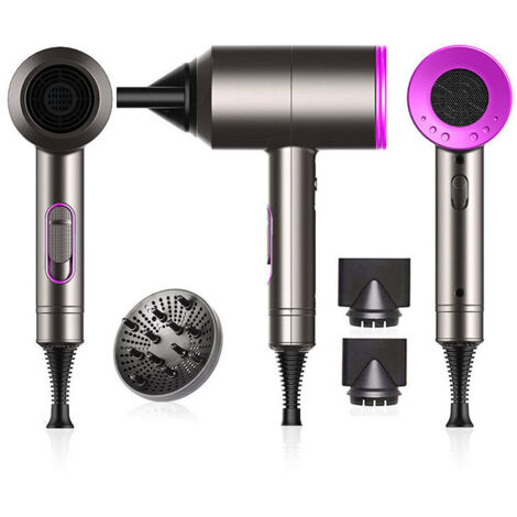 Sèche-cheveux ionique professionnel, sèche-cheveux 2000W, 3 modes réglables pour la restauration des cheveux, les voyages, le style de salon