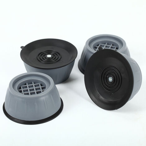 Coussinets Anti-vibrations en plastique, 4 pièces, tapis de pieds de Machine à laver, antidérapant universel, résistant aux chocs (1/5)