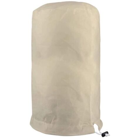 Voile D'hivernage Plante, Voile Hivernage Olivier, Voile Dhivernage Arbre, Housse De Protection Tomate Citronnier, Housse Hivernage Pour Plantes Sac Vegetaux Jardin Tissu Non Tissé (140×200cm, Beige1) (1/5)