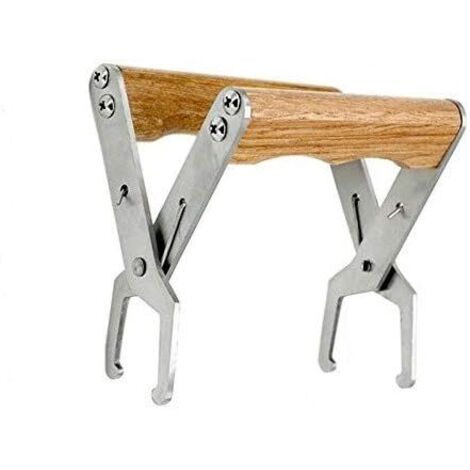 Pince lève-cadre de ruche en acier inoxydable, outil d’apiculteur Beehive Frame Grip Holder (1/5)