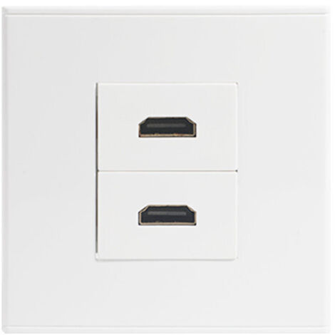 Prise murale de Type 86, HDMI, câble réseau pour télévision numérique, haute définition (1/5)