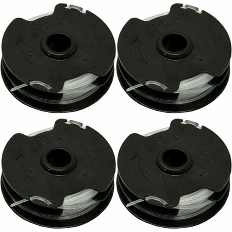 Lot De 4 Bobines De Rechange Pour Débroussailleuse Sans Fil Parkside Prta 20-Li C3 Ian351753 (1/4)