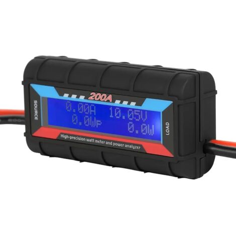 Wattmètre numérique de haute précision RC, analyseur de puissance, vérificateur de tension de batterie (1/5)