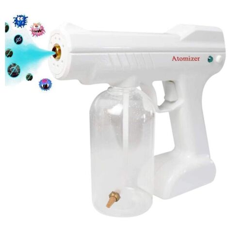 Pistolet de désinfection lumière bleue nano pistolet de désinfection désinfection et stérilisation atomiseur pulvérisateur (1/4)