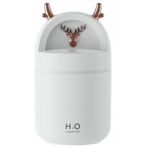 Mini humidificateur faon petit humidificateur silencieux USB domestique (blanc) (1/4)