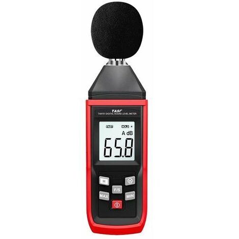 Sonometre Numérique sonomètres 30130dB Decibel compteur enregistreur bruit détecteur de bruit numérique audio outil de diagnostic ,1 pcs (1/5)