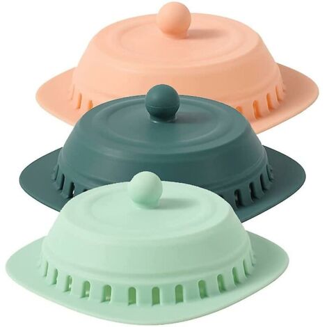 3 filtres de vidange de douche anti-obstruction. (1/3)