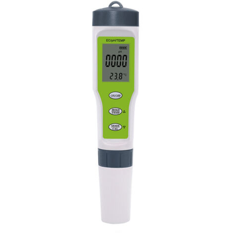 Stylo de test pour la pureté du filtre du testeur pour la qualité de eau du testeur de pH de du PH du stylo numérique 3 en 1 (1/5)