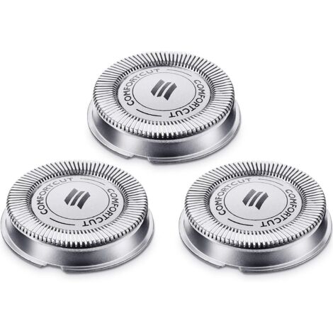Tête de Remplacement SH30 Compatible avec Série de Rasoirs Électriques 1000, 2000, 3000 , Non Originale (3 Pièces) (1/5)