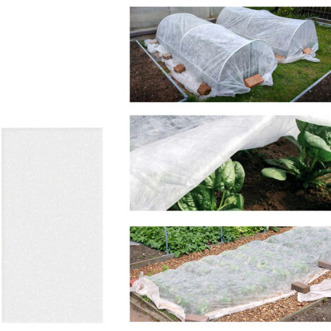 Sac de protection des plantes de jardin sac de protection des plantes d'hiver couverture de protection contre le froid et le gel 2.77.5m (1/5)